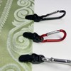 10-Piece Tarp Clamp Clips with Carabiners for Camping – Plastic