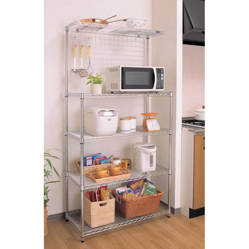 Iris Ohyama MR-2R Metal Rack Series Metal Rack Connector, 2-Pack