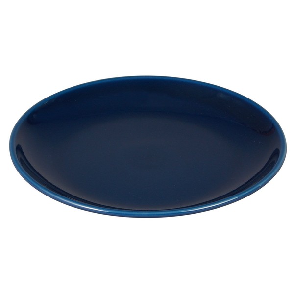 Hasami Ware 13205 Common Plate, Plate, 5.9 inches (15 cm), Navy
