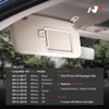 A-Premium Left & Right Sun Visor with Mirror - Compatible