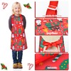 Kids Apron and Chef Hat Set, Girls Boys Adjustable Chef