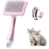 Vinabo Self-cleaning Pet Brush, Brush for Long and Short Hair,