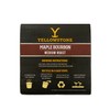 Yellowstone Maple Bourbon Medium Roast Coffee, Single Serve Recyclable Pods/Cups,