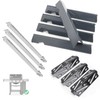 SafBbcue Grill Parts Kit for Weber Genesis II 300 Series