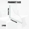 Dongnesi 2Pcs Shower Splash Guard For Bath,Bath Splash Guard, Shower