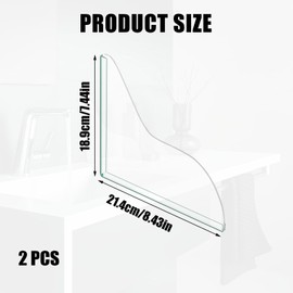 Dongnesi 2Pcs Shower Splash Guard For Bath,Bath Splash Guard, Shower Splash Guard, Splash Guard For Bath,Tub Splash Guard to Keep Water in Shower