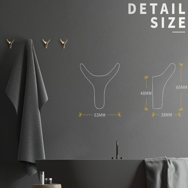 Dekori Wall Hanging Hook, Wall Hanger, Stylish, Wall Hook, Wall