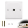 1 Pcs High-Performance Tv Aerial Connector For Enhanced Signal Reception,