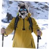 SAFIGLE Fuzzy Ski Mask Balaclava Knitted Mask Windproof Neck Warmer