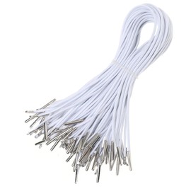 TEHAUX 5sets Elastic String Elastic Cords Stretch Round String Braided Cord Braided Band Bands Heavy Stretch 50pcs*5