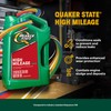 Quaker State High Mileage 10W-30 Synthetic Blend Motor Oil (1-Quart,