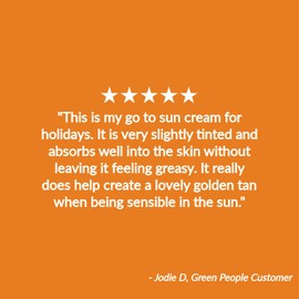 Green People LSF15 Sun & After Sun Bundle, Contents: 1 x Edelweiss Sun Cream with Tanning Accelerator SPF 15 200 ml and 1 x Hydrating After Sun 200 ml Certified Organic Ingredients