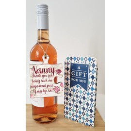 Nanny Gift Thank You Important Piece of my Life Jigsaw Puzzle Shaped Decorative Hanging Plaque Sign Mother's Day Present