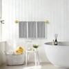 Brushed Gold Towel Bar, 30 Inch Towel Rack for Bathroom
