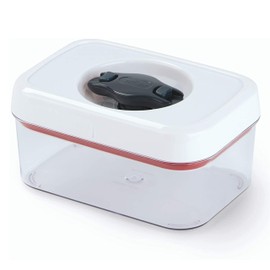 Zyliss Twist & Seal - Contenedor de almacenamiento de 5 cuartos de galón, apto para lavaplatos, sin BPA, para organización de cocina y despensa, perfecto para harina, arroz, pasta, comida para perros