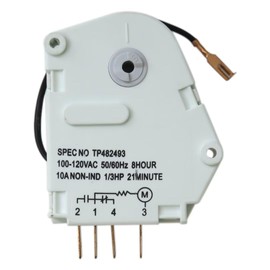 W10822278 Refrigerator Defrost Timer PS11723171 945514 482493 Replacement for 106106-8130600, 106106-8130610, 106106-8130620, 10641014104, 10641212101, 106727582