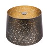 Metal Etching Starlight Lampshade, Medium Drum Lampshades for Table and