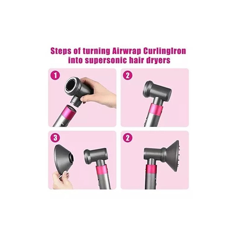 Chuancheng Difusor Y Adaptador Para Dyson Airwrap Styler Para Airwrap
