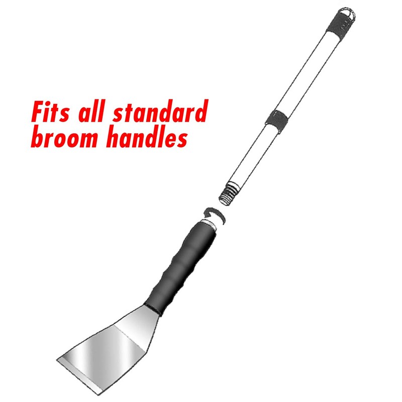 IVY Classic 23071 3" Bent Pole Scraper with Stainless Steel
