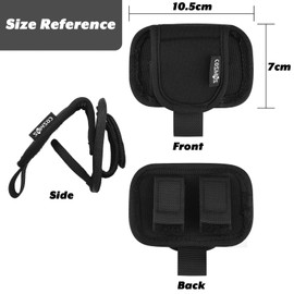 Cosmos Fly Fishing Rod Holder - Waist Belt Clip, Horizontal Holster for Bank & Wading Accessories