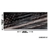 Factory Crafts Tailgate Vinyl Graphic Decal Wrap-Universal Trim to Fit
