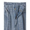 Vertbaudet Mädchen Paperbag-Shorts mit Streifen blau gestreift 116