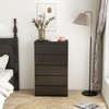Modern Chest of Drawers, 4/5/6 Drawer Dresser Without Handles Floor