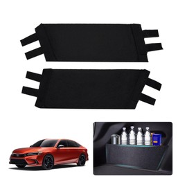 Frencstr Rear Trunk Organizer Side Divider Sticker fit for 2022-2024 Honda Civic 11th Gen Hatchback Trunk Side Storage Baffle Partition Board for Honda Civic Accessories 2PCS