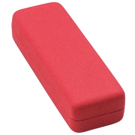 Compact Square Glasses Case, Rugged Aluminum Hard Case, Spring Loaded