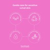 Femfresh Soothing Intimate Wipes, Flushable & Biodegradable Feminine Wipes with