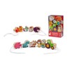 Janod Stringable Farm-Themed Wooden Beads - 11 Pieces - Ages