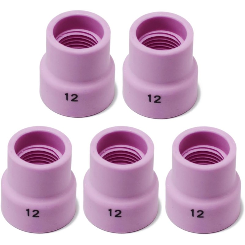 RIVERWELD TIG Alumina Nozzles Ceramic Cups Champagne R type 53NACN