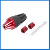 VekAuto 2pcs Red Motorcycle Universal Frame Slider Crash Protector M8