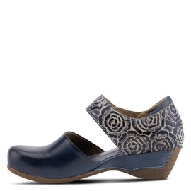 Spring Step L'Artiste Gloss-Pansy Mary Jane - Zapatos para mujer con ganchos y cierre de lazos, zapatos para mujer para exteriores, casual, boda, marino, 26 cm