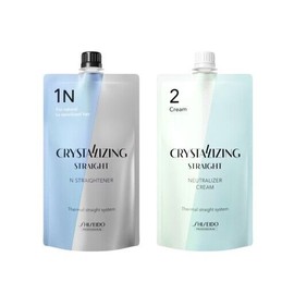 Shiseido Crystallizing Hair Straightener  1N + Neutralizer 400g & PROMOTION