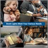 DEWENWILS Book Reading Light, Amber Warm Clip On LED with