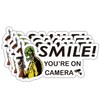 Smile You're on Camera Stickers for Business | Self-Adhesive Vinyl