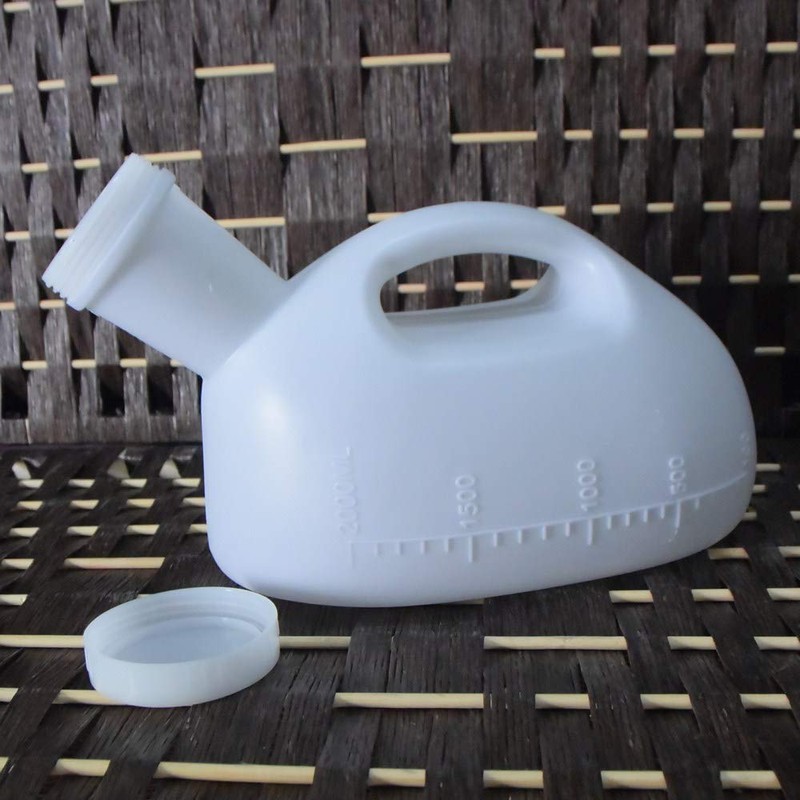 YUMSUM 2000ML Male Urinal Portable Mens Potty Pee Bottle Collector