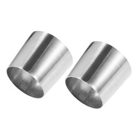 TUCKBOLD Mandrel Exhaust Bend Elbow Pipe 3" Inch OD to 3.5" Inch OD Stainless Steel Reusable | Exhaust Elbow Pipe Stair Handrail Tube 2 Pcs