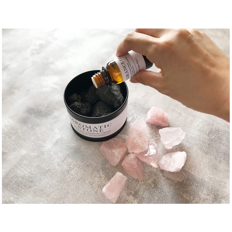 Kameyama Aromatic Stone Rose Quartz Wood Sage & Sea Salt