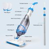 Consciot Handheld Pool Vacuum with Telescopic Pole, 18.5 GPM Suction,