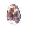 Steinfixx® - Gemstone Pendant Made of Genuine Chevron Amethyst |