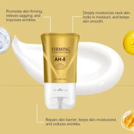 2pc Cuello Reafirmante Antiarrugas Roller Crema Hidratante Algodón
