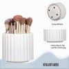 Anyoifax 360 Degree Rotating Makeup Brush Holder 7 Compartments Makeup