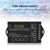 Raguso DC12V 24V 20A Programmable Time LED Controller 5-Channel Multifunctional