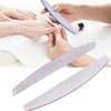 Pack of 6 Nail Files for Gel Nails, Nail File