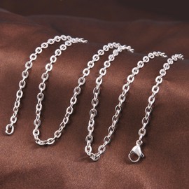 EUDORA Harmony Ball Accessories Silver Plated Chain/Wax Leather Cord 45 Inches Necklace