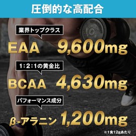 [Green Apple Flavor] Essential Amino Acid Supplement EAA Beta-Alanine Included Hulk Factor 520g Made in Japan