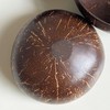 Coconut Bowl Set Leakage Proof Reusable Hand Polished Coconut Shell