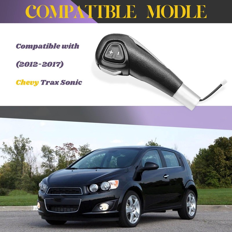 SYudwen Automatic Transmission Gear Shift Knob Handle Replace# 95179700 42539376